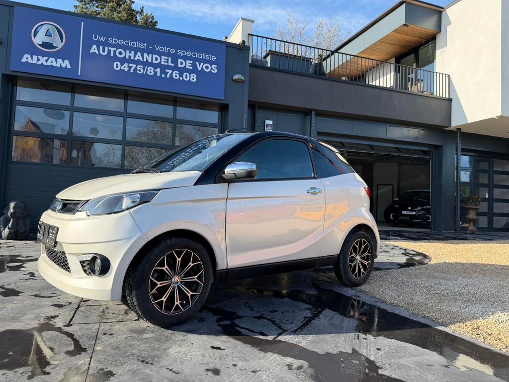 aixam coupe premium, Auto's, Automaat, Leder en Stof, Wit, Bedrijf