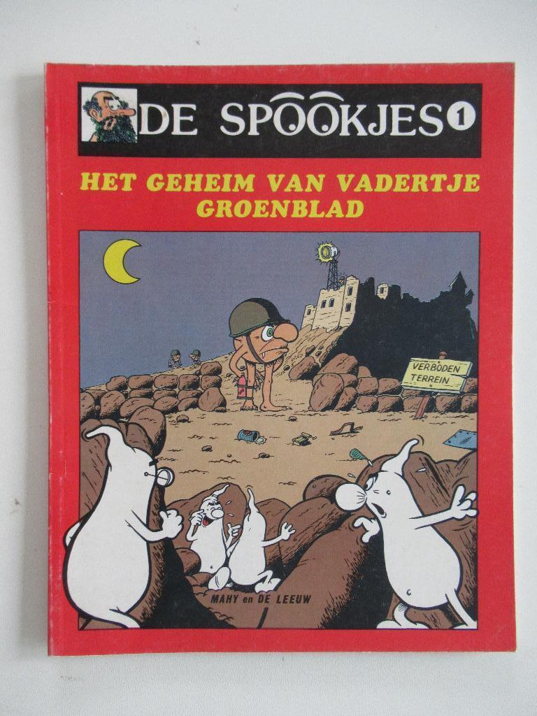 de spookjes...nr.1..vadertje groenblad............1st, Boeken, Ophalen of Verzenden, Zo goed als nieuw