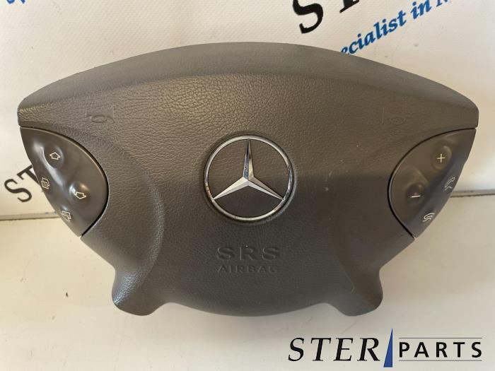 Airbag links (Stuur) van een Mercedes E-Klasse, Auto-onderdelen, Ophalen of Verzenden, 3 maanden garantie, Gebruikt, Mercedes-Benz
