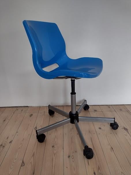 Bureaustoel (Ikea), Ophalen, Gebruikt, Blauw, Bureaustoel