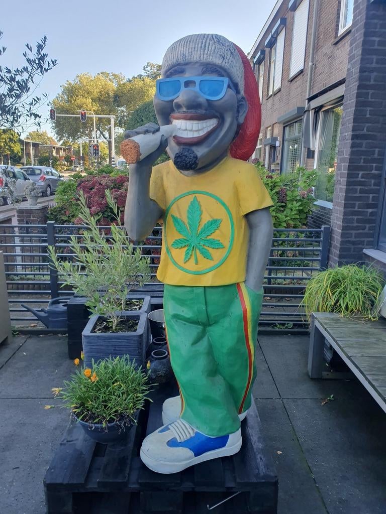 Supergave xl bob marley rastaman beeld, Enlèvement, Comme neuf