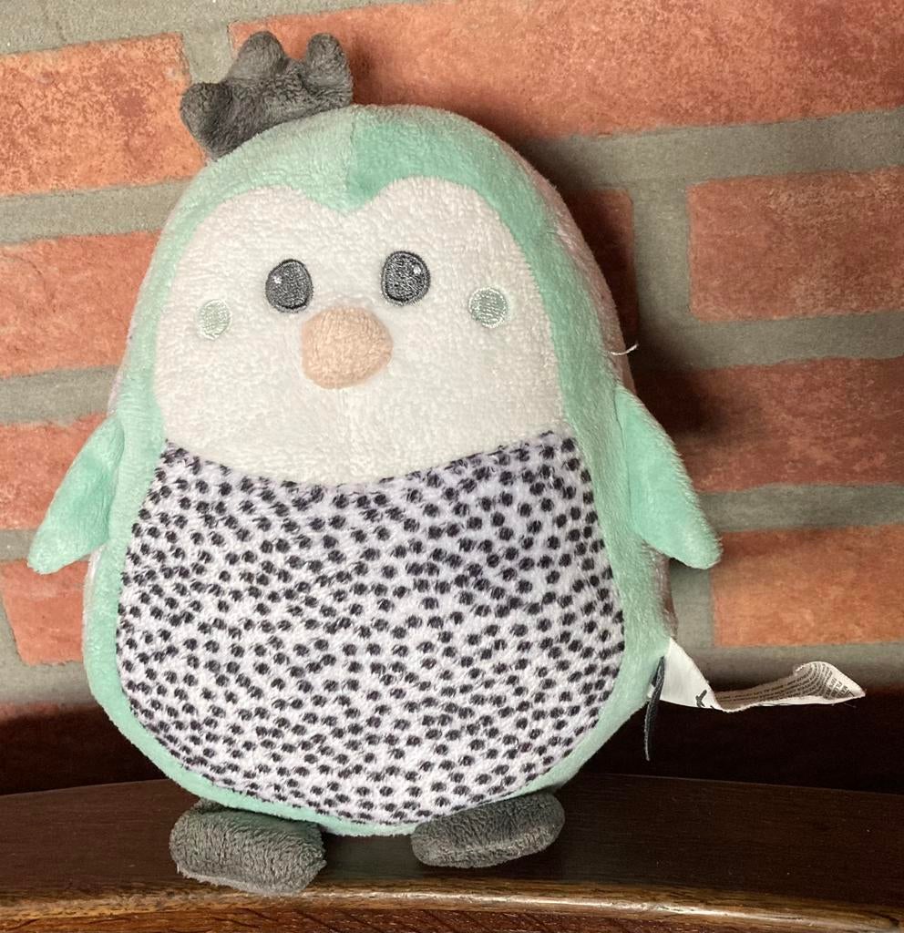 Tiamo Uiltje knuffel met korreltjes vanonder., Ophalen of Verzenden, Zo goed als nieuw, Overige typen