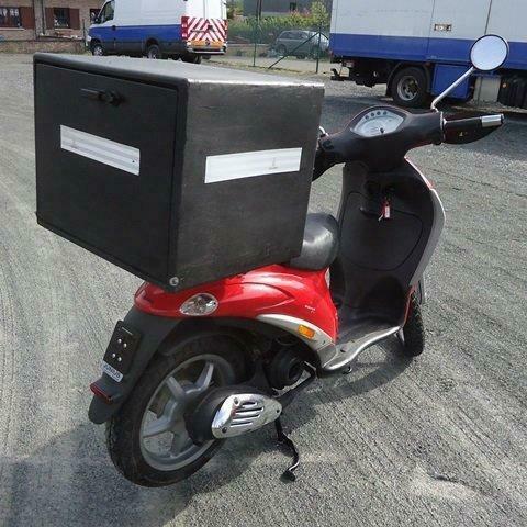 Piaggio liberty met pizzakoffer, 49 cm³, Classe B (45 km/h), Enlèvement, Utilisé