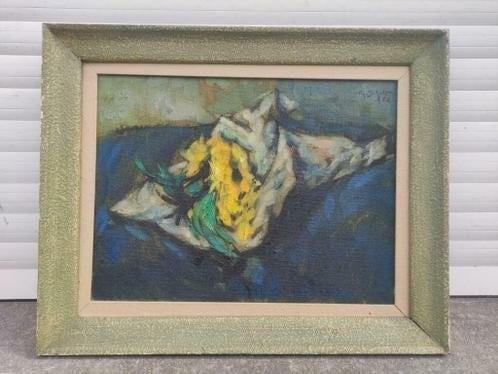 huile sur toile signe philippe schott, Ophalen of Verzenden