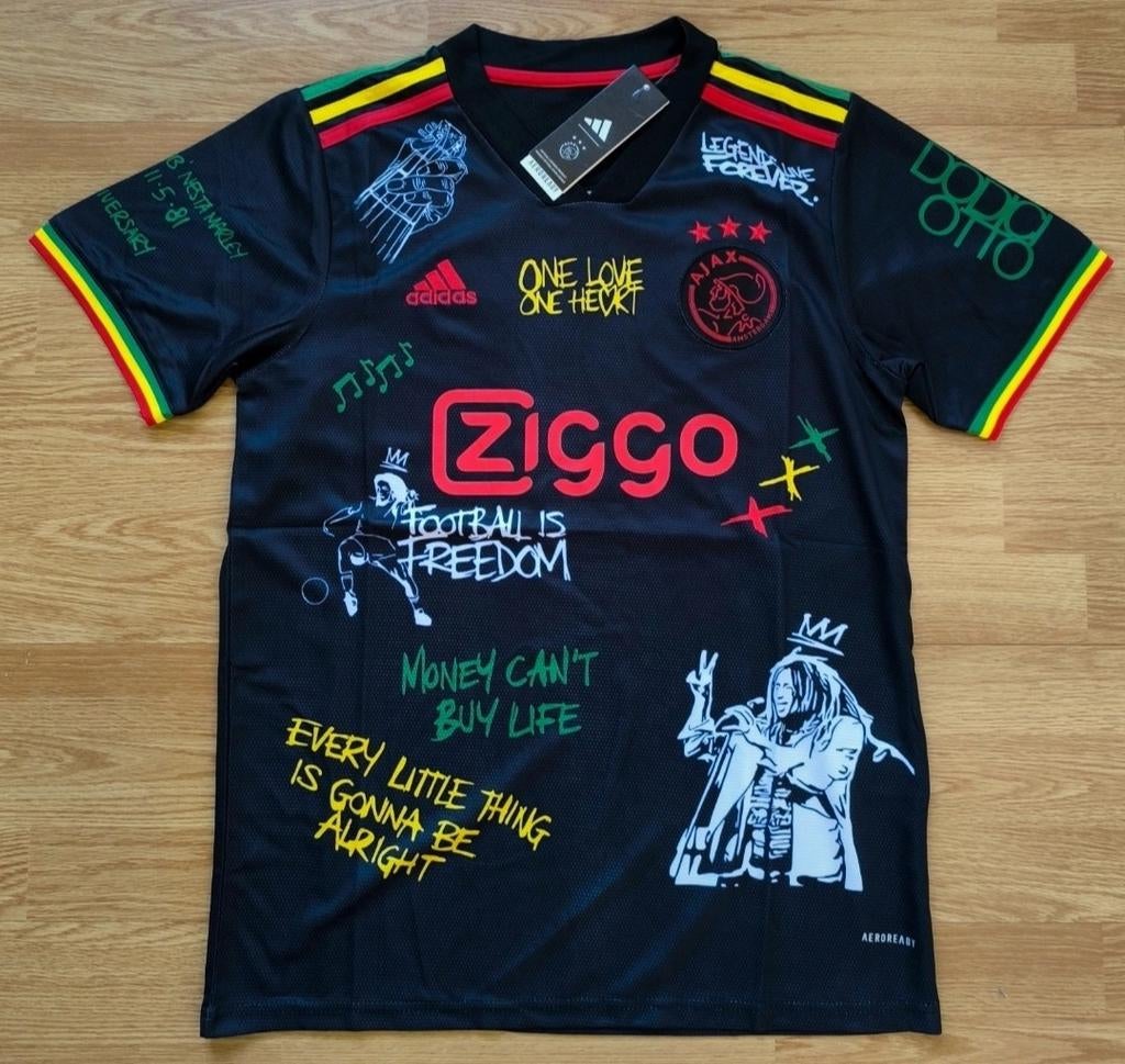 Ajax Voetbalshirt Bob Marley Origineel Nieuw 2026, Sports & Fitness, Envoi