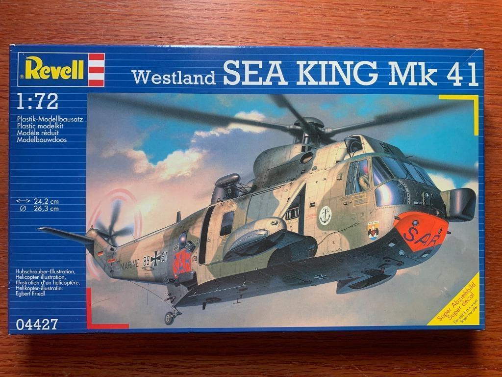 Revell Sea King Mk41 modelbouw 1:72 ONGEOPEND nr.04427, 1:72 tot 1:144, Nieuw, Ophalen of Verzenden, Revell