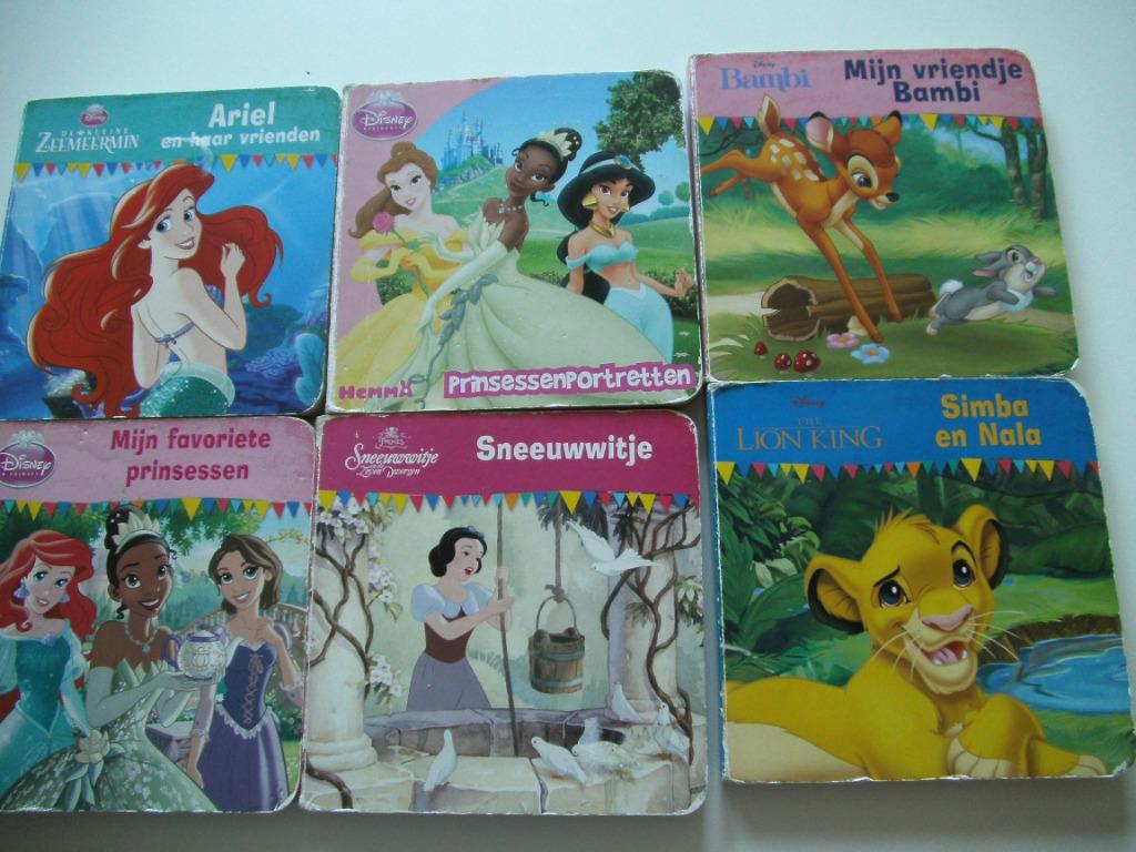Kartonnen mini boekjes Disney, Ophalen of Verzenden, Gelezen