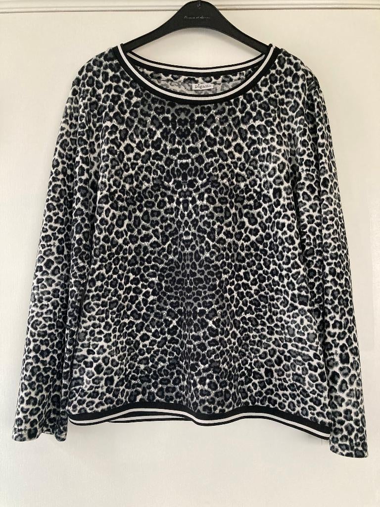 Bovenstuk met luipaardprint - Pigalle by Only - XL, Kleding | Dames, Pigalle by Only, Ophalen of Verzenden, Gedragen, Maat 46/48 (XL) of groter