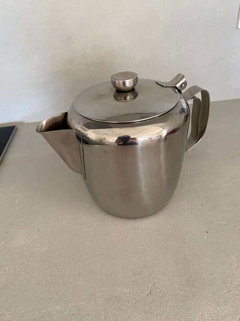 Koffiepot inox 18/8 in zeer goede staat, Ophalen, Zo goed als nieuw