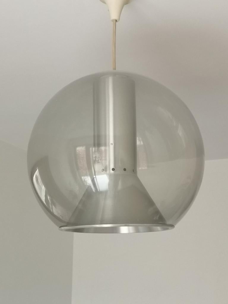Globe hanglamp 'RAAK', Ophalen, Glas