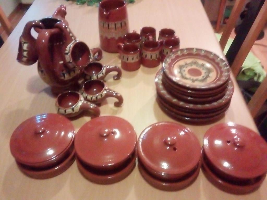 Bulgaars servies   nieuw, Antiek en Kunst, Ophalen