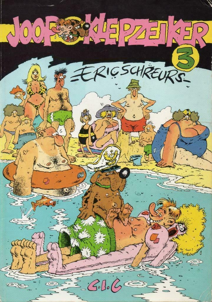 JOOP KLEPZEIKER - ERIC SCHREURS, Boeken, Stripverhalen, Gelezen, Meerdere stripboeken, Ophalen of Verzenden