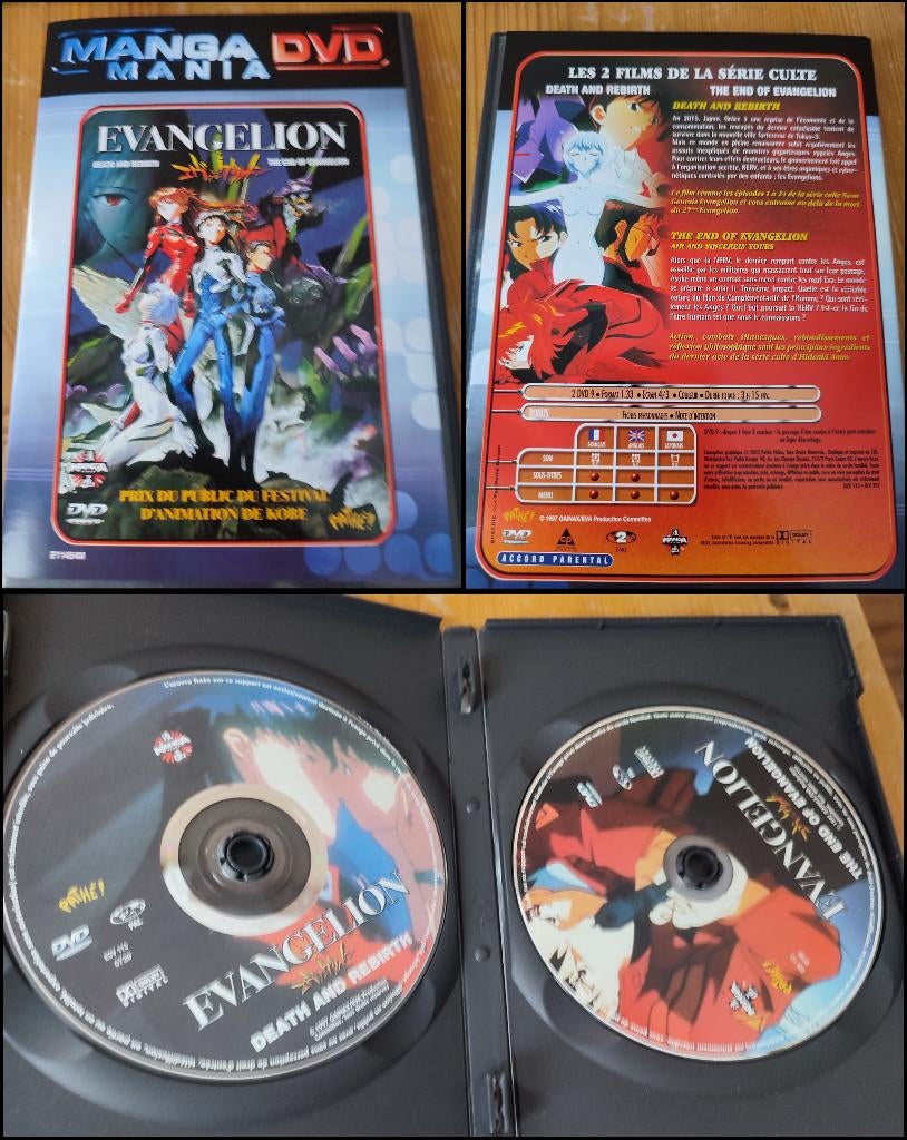 MANGA (Films) en vrac 🎥 dvd ▬ blu-ray, Enlèvement ou Envoi, Utilisé