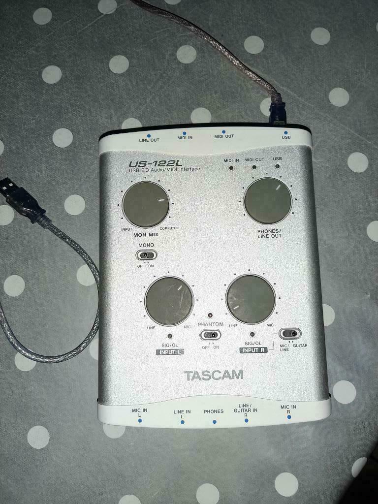 Tascam geluidskaart, Computers en Software, Ophalen of Verzenden, Zo goed als nieuw