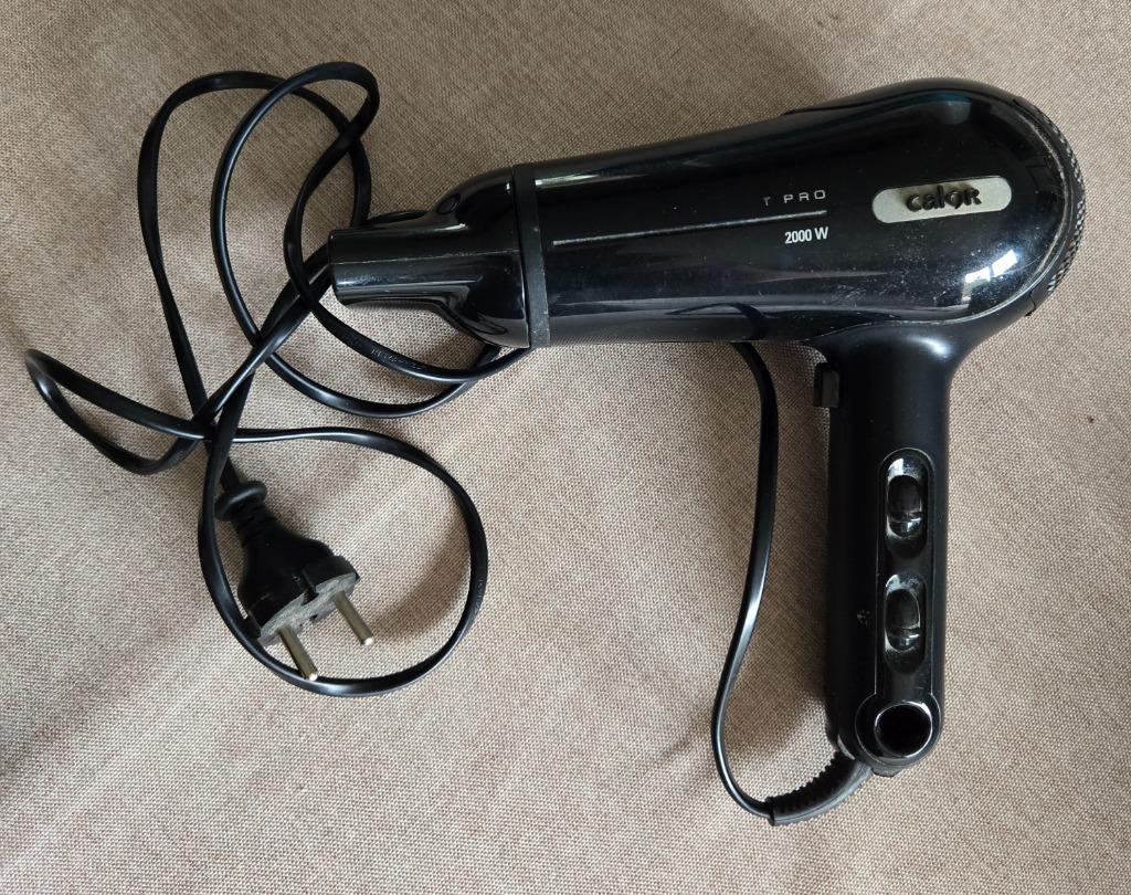 Sèche-cheveux Calor Compact Pro 2000, Enlèvement, Utilisé, Sèche-cheveux