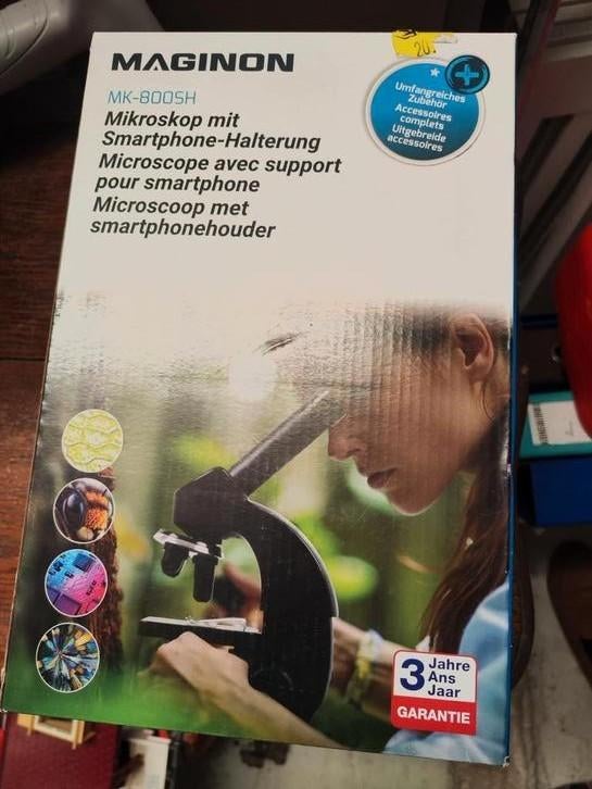 Microscope Maginon MK-800SH, Enlèvement, Neuf