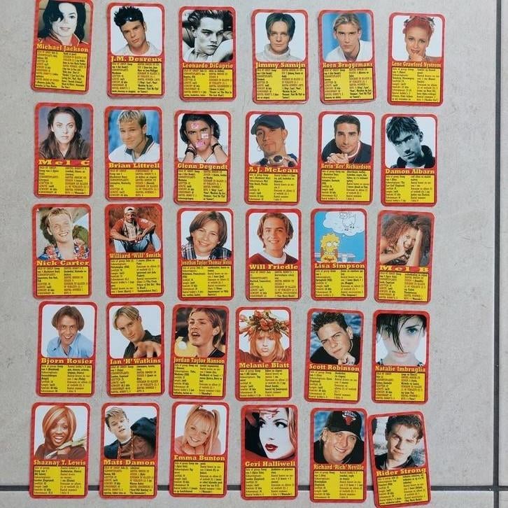 Lot fotokaartjes zangers en zangeressen, Verzamelen, Ophalen of Verzenden, Zo goed als nieuw