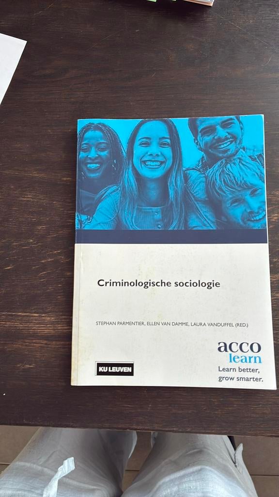 Criminologische sociologie Stephan Parmentier…, Boeken, Ophalen, Gelezen