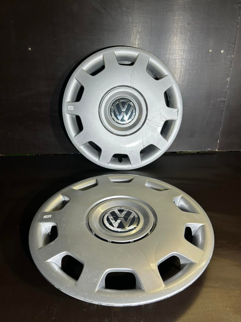 2 enjoliveurs vw passat B7 bora golf 5,6,7 polo caddy 15", Autos : Divers, Enjoliveurs, Utilisé, Enlèvement ou Envoi