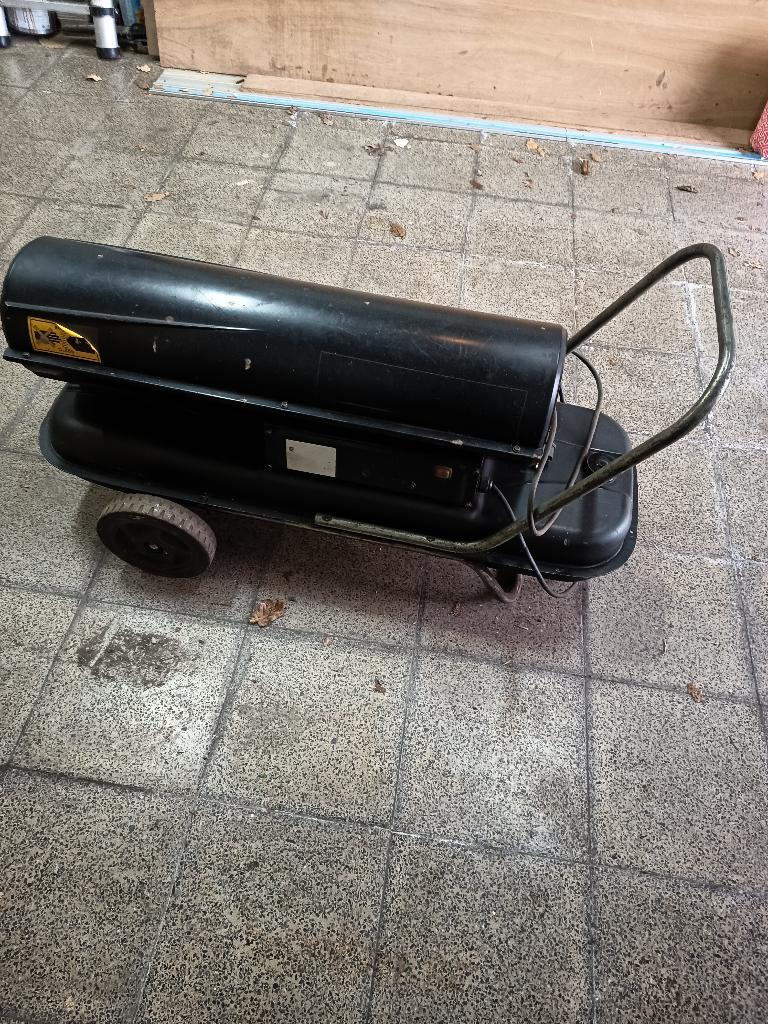 canon a chaleur diesel, Enlèvement