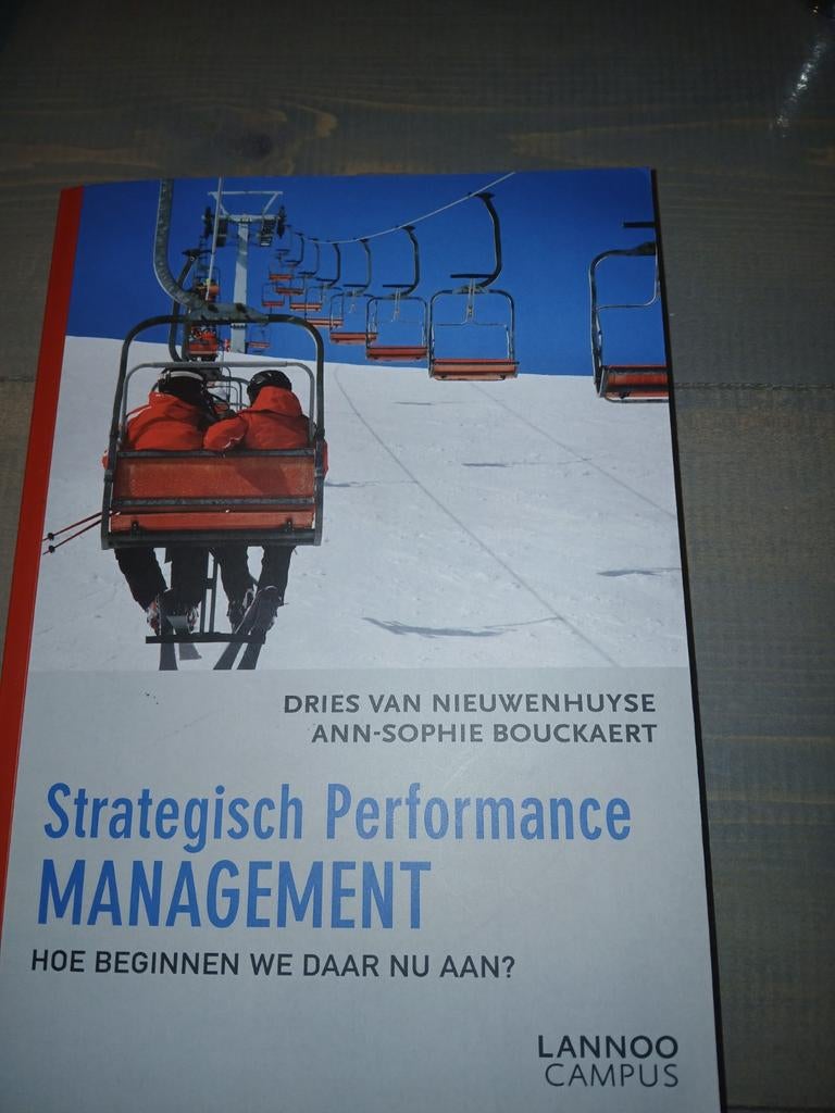 Dries Van Nieuwenhuyse - Strategisch performance management, Ophalen of Verzenden, Dries Van Nieuwenhuyse; Ann-Sophie Bouckaert