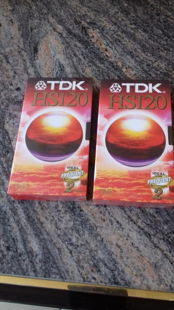videocassettes vhs 120 min, Enlèvement, Neuf, Cassette vidéo