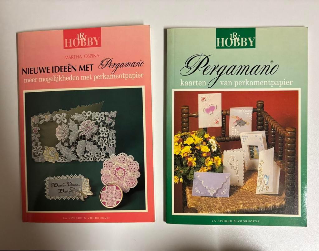 2 boekjes voor Pergamano knutselaars, Ophalen