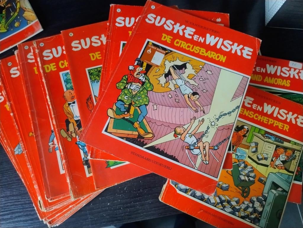 Set van 33 strips Suske en Wiske, Boeken, Stripverhalen, Gelezen, Ophalen