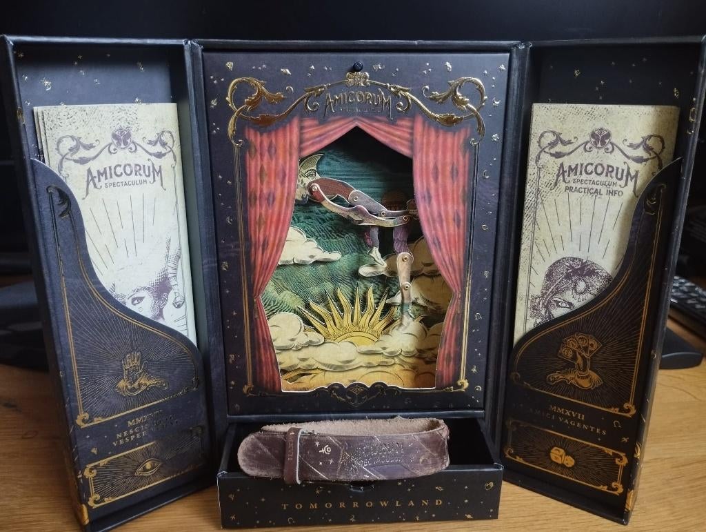 treasure box Amicorum tomorrowland 2017, Collections, Enlèvement ou Envoi