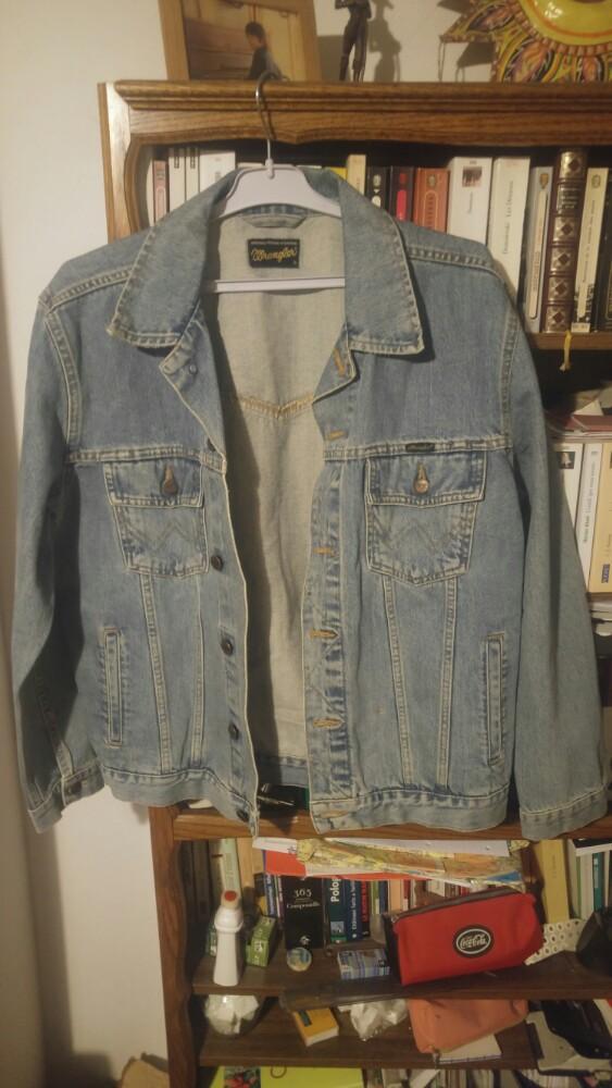Vintage 1980 Veste Jeans Wrangler  Western Taille L Turkey, Ophalen of Verzenden, Zo goed als nieuw