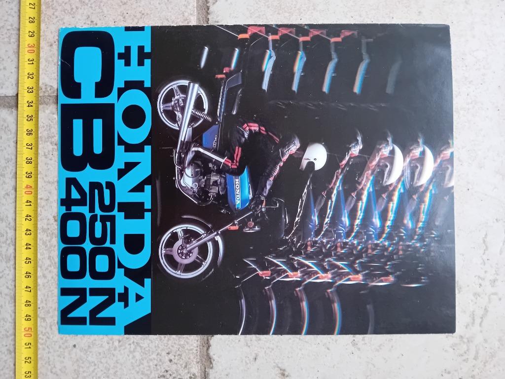 Honda folder 250 400, Motoren, Ophalen of Verzenden, Honda