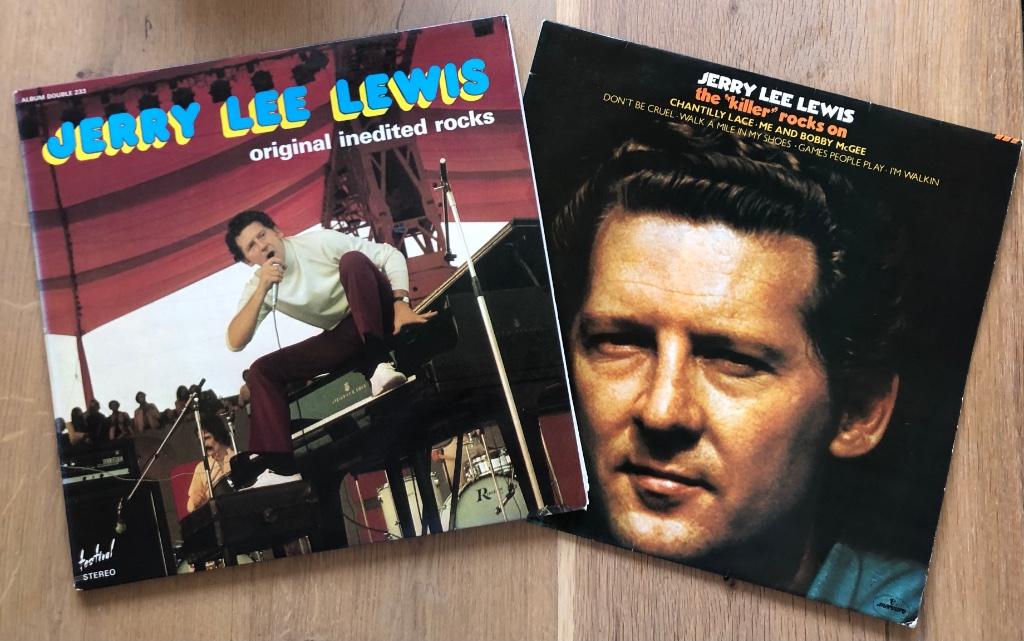 JERRY LEE LEWIS - Rocks & The killer rocks on (2LP & LP), Cd's en Dvd's, Ophalen of Verzenden, 12 inch