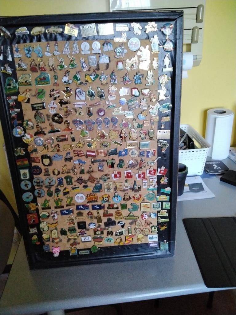 Allerlei pins, Verzamelen, Ophalen