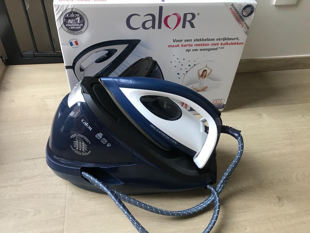 Stoomgenerator CALOR Pro Express X-Pert Care GV9071C0, Enlèvement ou Envoi, Utilisé, Fer à repasser avec cordon