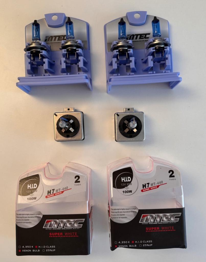 Ampoules Xenon D3S et H7 5000K phare Cayenne 92A - 958.2, Enlèvement, Révisé, Porsche