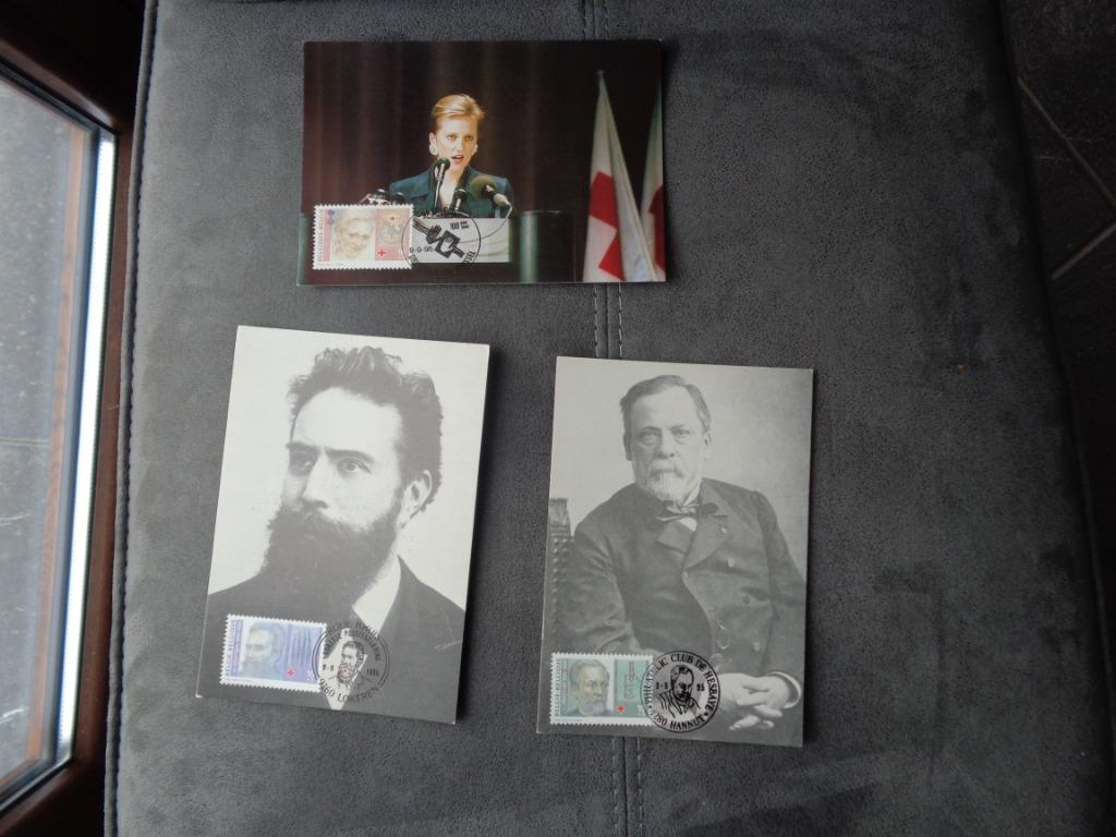 Maximaal 3 kaarten uit 1995 (postzegels 2612 t/m 2614), Ophalen