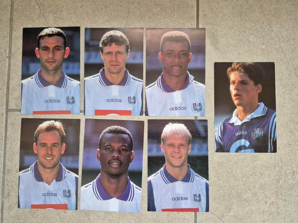 RSCA,  rsc Anderlecht,  97-98, carte officielle