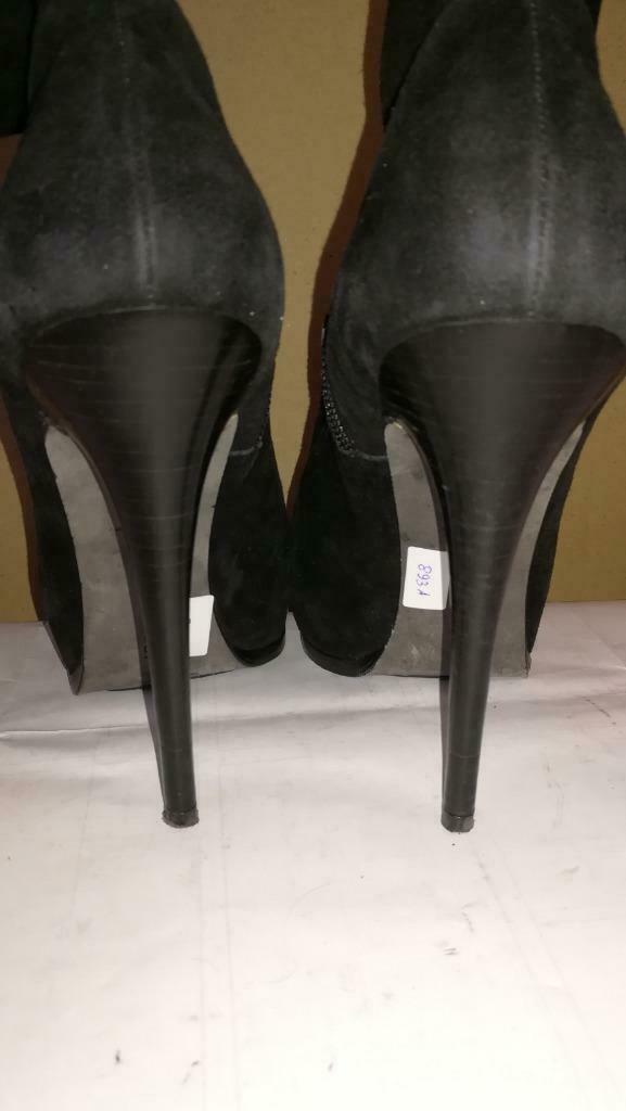 893A* BARBARA BUI authentiques bottillons noirs CUIR (40), Vêtements | Femmes, Chaussures, Comme neuf, Bottes hautes, Noir, Envoi