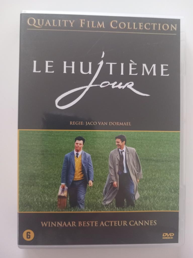 Dvd Le huitieme jour (Filmhuis) AANRADER, Cd's en Dvd's, Ophalen of Verzenden, Zo goed als nieuw