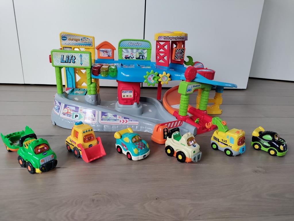 VTech Toet Toet auto's - Garage incl. 6 auto's, Ophalen
