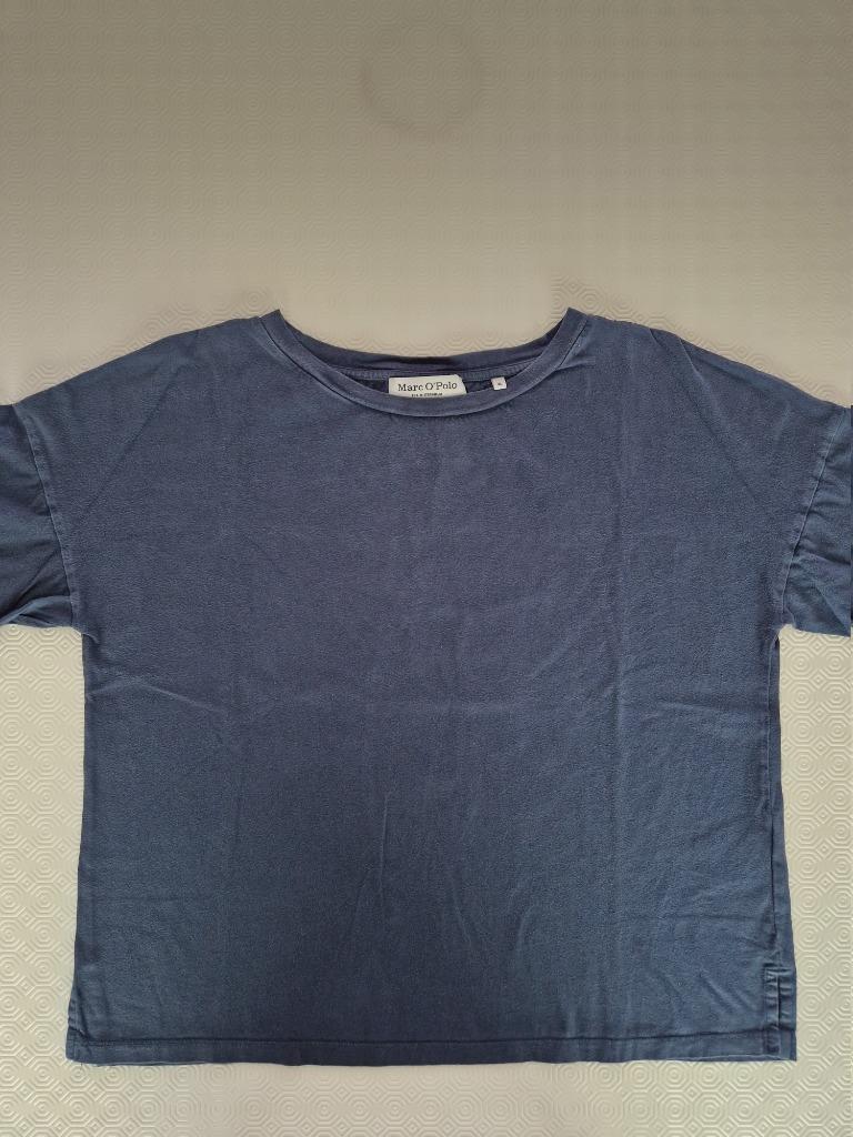 dames t-shirt met lange mouwen, Kleding | Dames, Ophalen, Blauw, Maat 46/48 (XL) of groter, Zo goed als nieuw