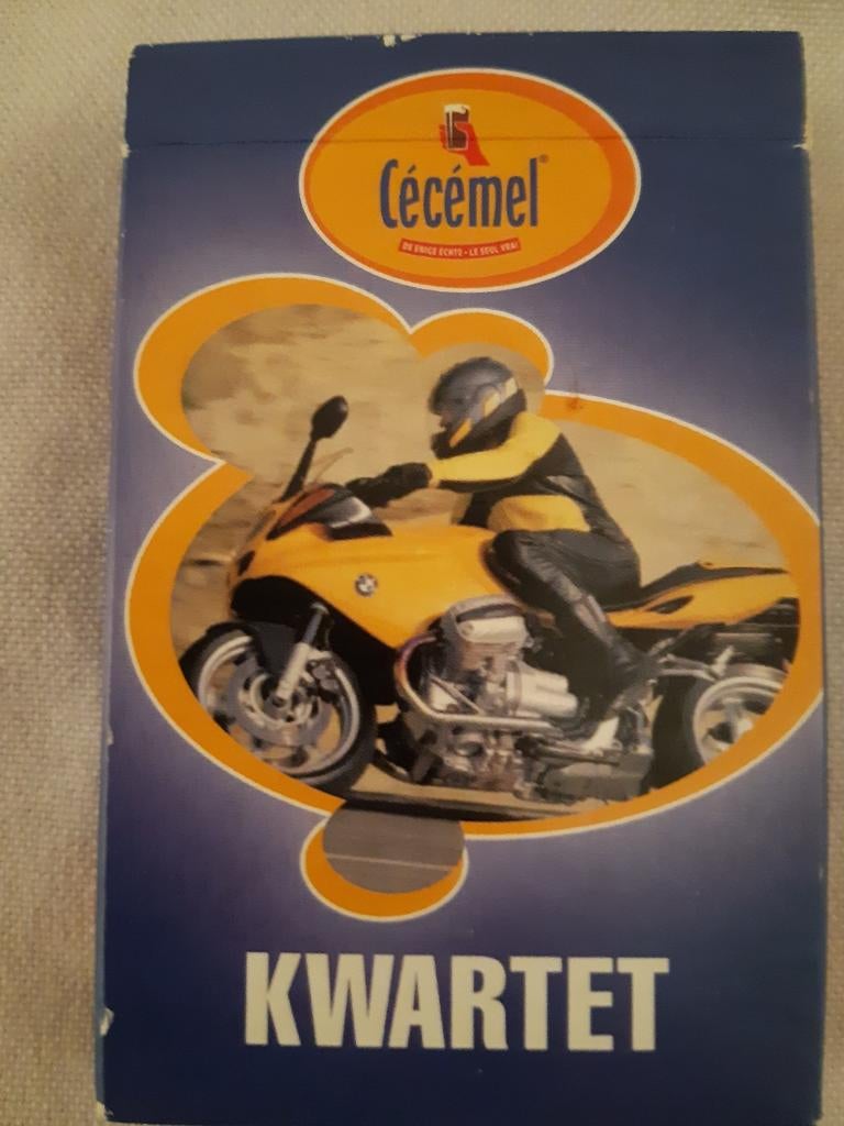 Kwartet spel met motors, Ophalen of Verzenden, Zo goed als nieuw