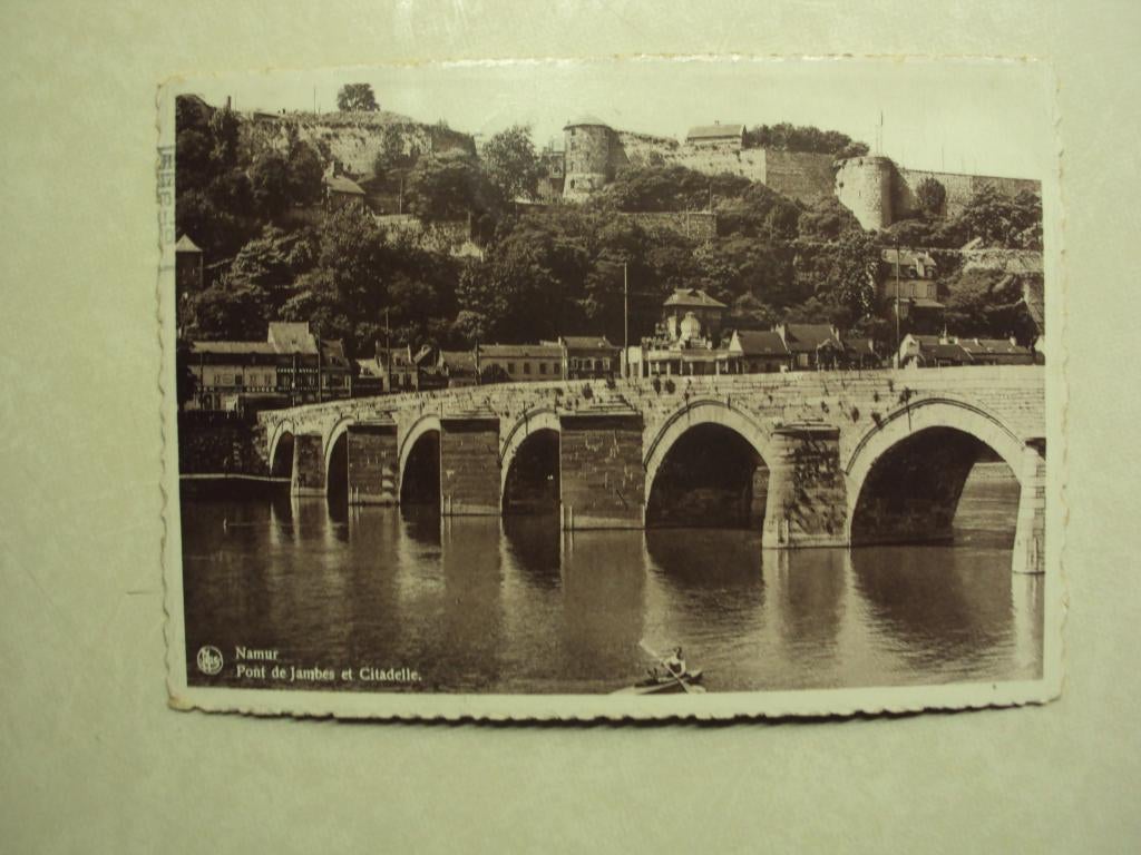 55227- NAMUR - PONT DE JAMBES ET CITADELLE - ZIE 2 FOTO'S, Collections, Envoi