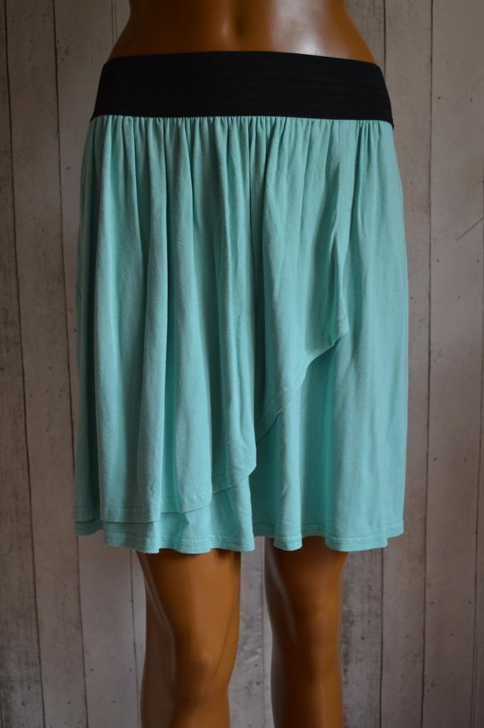 * 2-Bizzy Kort rokje met zwarte elastiek taille groen XL, 2-Bizzy, Taille 46/48 (XL) ou plus grande, Enlèvement ou Envoi, Au-dessus du genou