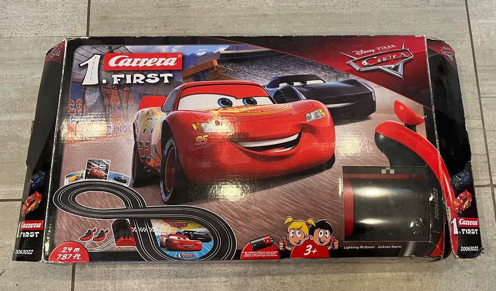 Carrera First racebaan Cars, Ophalen of Verzenden, Zo goed als nieuw, Racebaan, Carrera