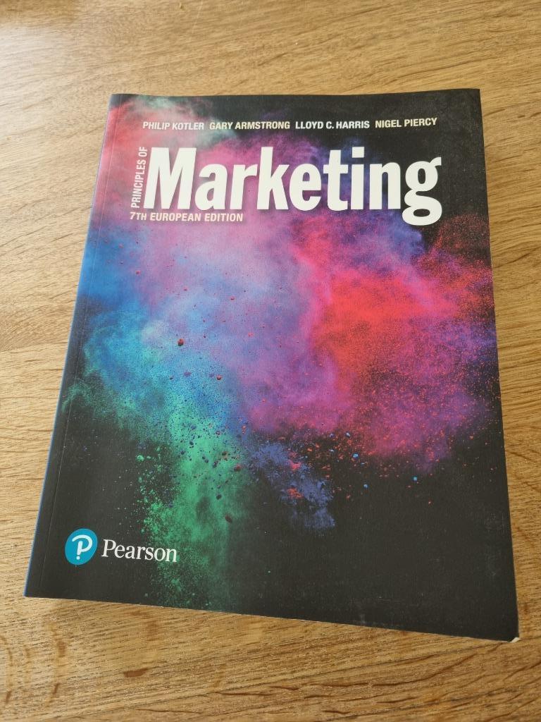 Principles of marketing, Enlèvement ou Envoi, Comme neuf