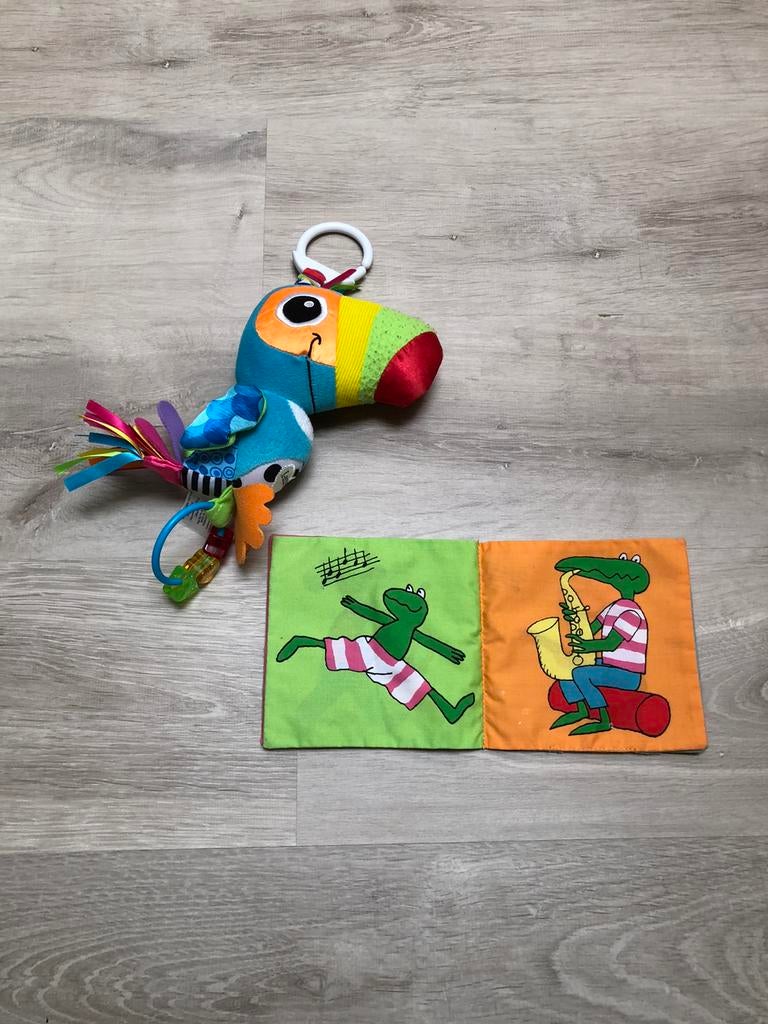 Toet de toekan en Voelboekje, Ophalen, Gebruikt