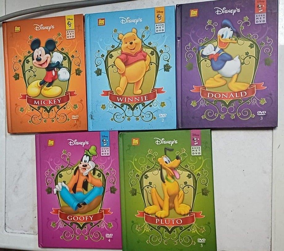 Vertel cd's Disney - set van 5, Enlèvement, Utilisé, Coffret, 6 à 9 ans