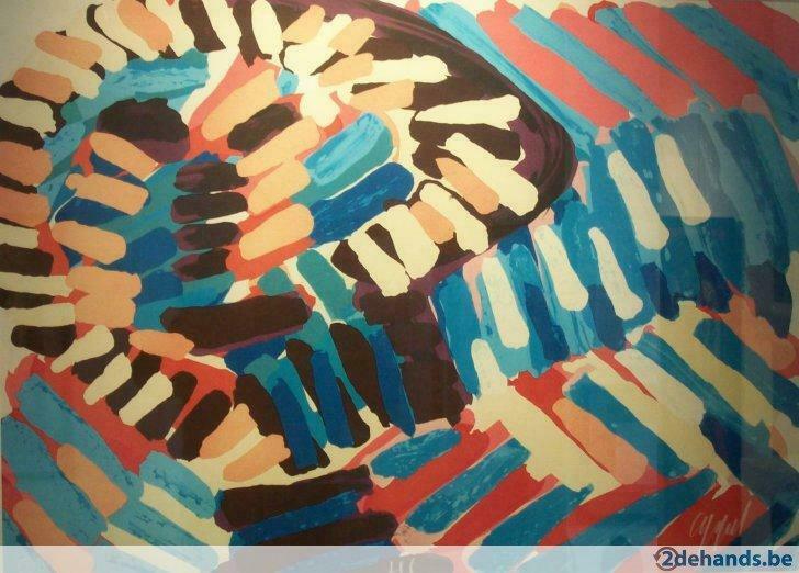 Cobra-Kat 2 - Karel Appel, Ophalen
