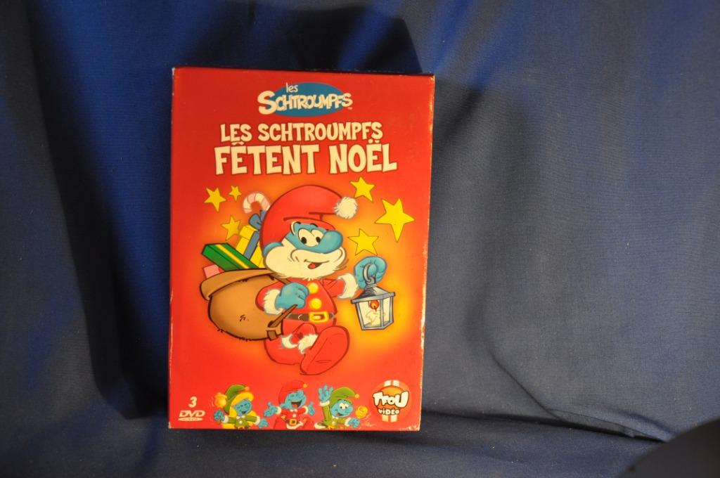 coffret 3 dvd les schtroumpfs  (94), CD & DVD, Enlèvement ou Envoi, Dessin animé, Tous les âges, Utilisé